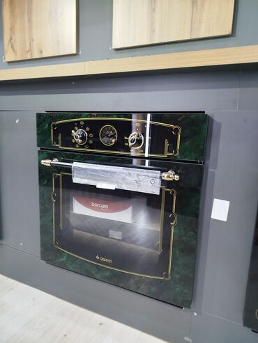 şirniyyat sobaları: Духовка Электрическая, цвет - Зеленый, Встраиваемая