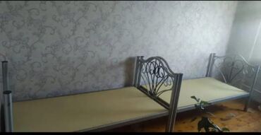 купить двуспальная кровать: Oğlan və qız üçün, İşlənmiş, Çarpayı, Siyirməsiz, Dəmir