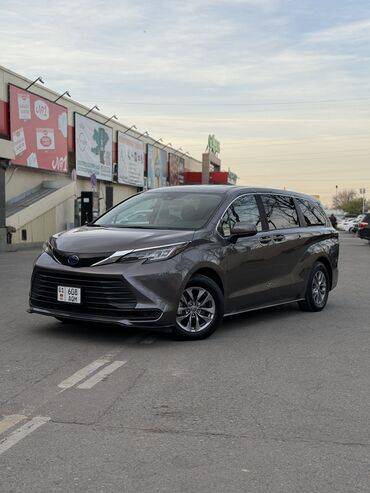 тойота авансиер: Toyota Sienna: 2021 г., 2.5 л, Автомат, Гибрид, Минивэн