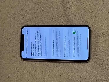 Apple iPhone: IPhone Xs, Б/у, 64 ГБ, Серебристый, 75 % — 1