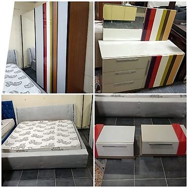 Yataq desti çatdırma ile 600 azn. material mdf .Dolab olcu: Eni 230