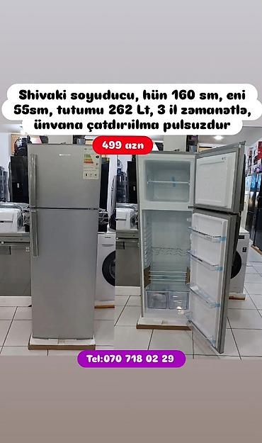 zil satilir: Soyuducular anbardardan satış 399 azn baslayir. Ünvana çatdırılma — 2