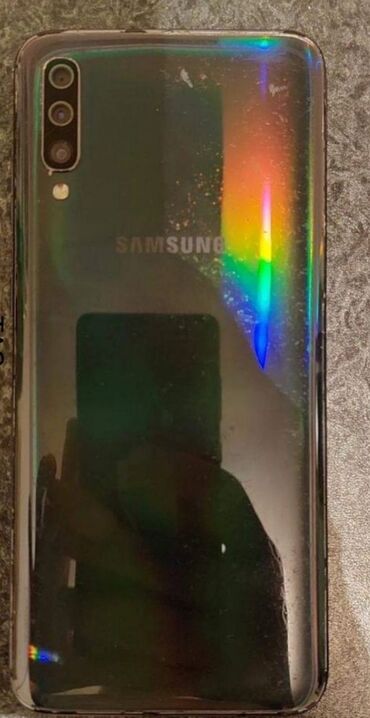 a70 v Azərbaycan | Samsung: Samsung A70 | 128 GB, rəng - Göy, | Barmaq izi