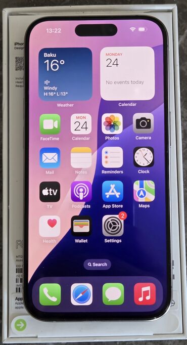 Apple iPhone: IPhone 15 Pro, 256 GB, Natural Titanium, Face ID — 1