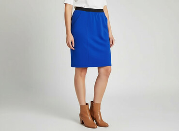 spódnice plisowane w kwiaty: Women`s skirt, size L
