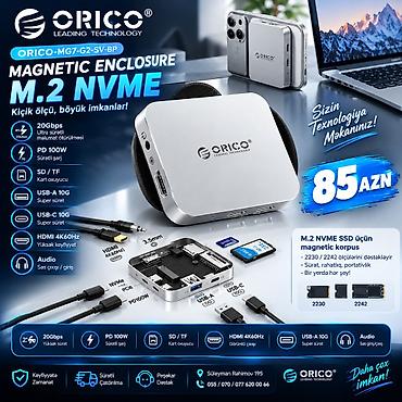 🔥 **ORICO MG7-G2-SV-BP – 10Gbps Magnetic M.2 NVMe Enclosure + USB-C