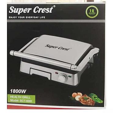 tosterler: SUPER CREST Toster SCT-6001 🟢 Rəsmi iş yeri olan və olmayanlara, tək — 1