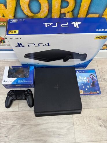 заказать сони плейстейшен 4: Игровая консоль Sony PlayStation 4 в черном цвете, предлагающая
