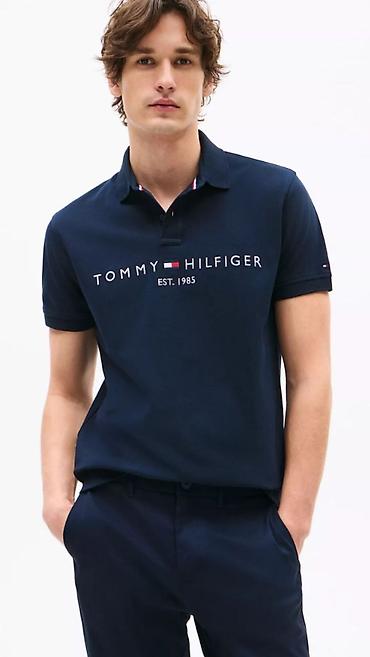 Kişi geyimləri: Polo köynək, Tommy Hilfiger, M, rəng - Göy — 5