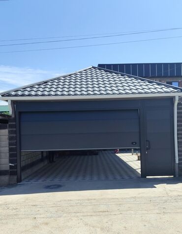 Секционные ворота: ВОРОТА ДАРБАЗА ПУЛЬТ Пульт менен баш ийген секциялуу дарбазалар — — 12