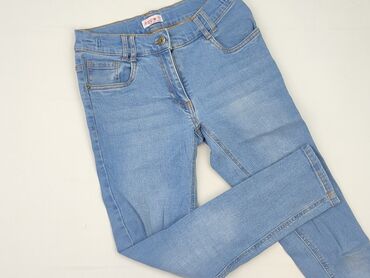spodnie woskowane camel: Jeans, Young Style, 12 years, 146/152, condition - Perfect