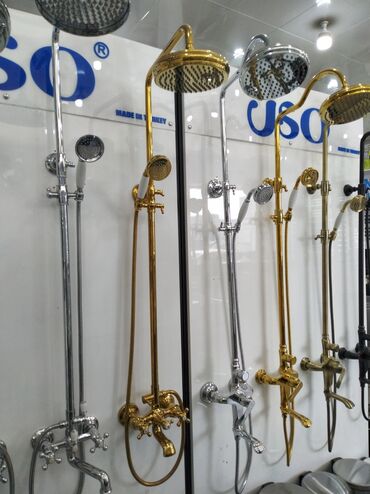 hamam ucun dus: Türk istehsalı olan duş sistemləri. Müxtəlif dizayn və rənglərdə olan