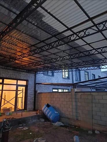 Сварка: Прочный металлический каркас, предназначенный для создания навесов и — 18