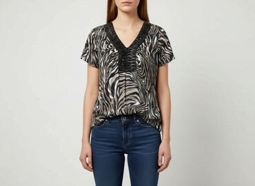 cavalli class t shirty: Vivance, Жіноча блуза, розмір S