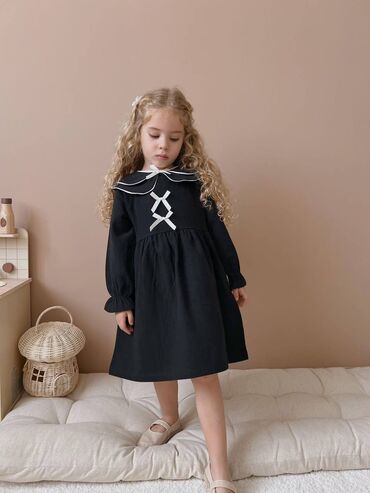 шикарная детская платья: Детское платье, цвет - Белый, Новый