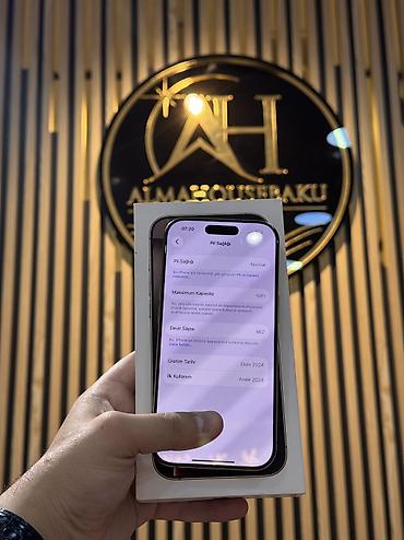 iphone 16 pro desert: IPhone 16 Pro, 128 GB, Desert Titanium, Hissə-hissə ödəniş, Face ID, Zəmanət — 2