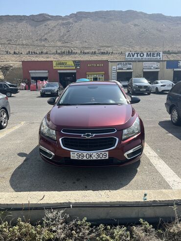 chevrolet azerbaycan: Chevrolet Cruze: 1.4 л | 2015 г. | 20000 км Седан