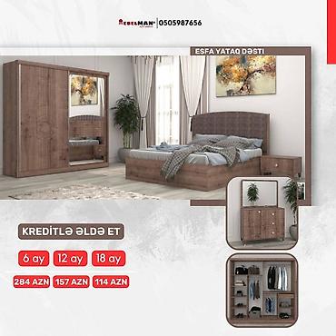 ay: Yeni yataq dəstləri KREDİTLƏ Yeni model ecazkar yataq dəstləri tək — 10
