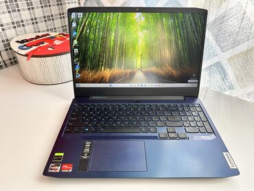 ноут 5: Ноутбук, Lenovo, 16 ГБ ОЗУ, AMD Ryzen 5, 15.6 ", Б/у, Для несложных задач, память SSD