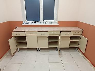 кухна мебель: Mətbəx mebelləri. Mətbəx şkafı. Dolab. Mətbəx dolabları. Üstündə iş — 2