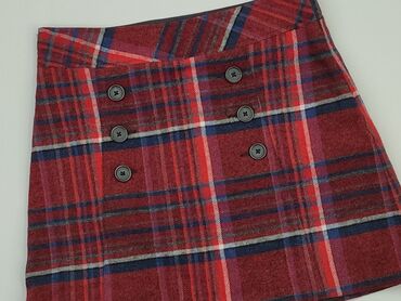 czerwone koronkowa spódnice: Skirt, S (EU 36), condition - Very good