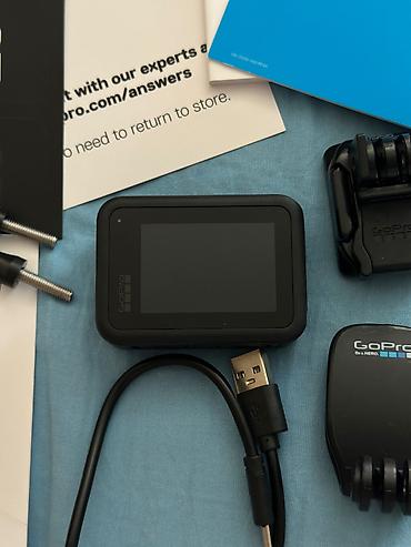 Videokameralar: Go pro 8 Hero Black Sadəcə ilk dəfə alınan zaman açılıb istifadə — 2