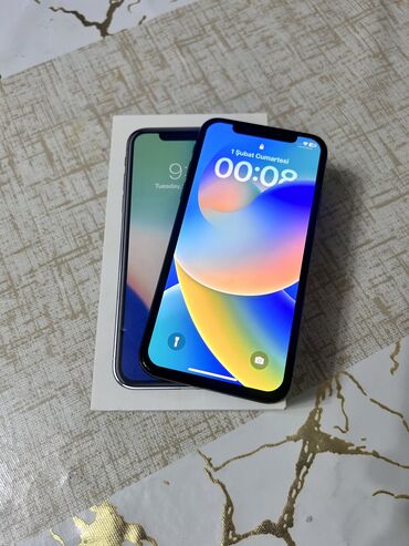 Apple iPhone: IPhone X, 64 GB, Qara, Face ID