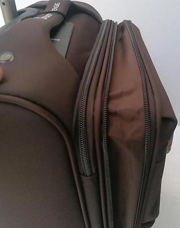 Putni koferi i torbe: Kabinjski kofer na točkiće – Reddy Wenge, braon - Dimenzije: kabinski — 9