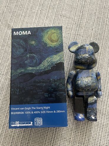 Статуэтки: Bearbrick Vincent Van Gogh Размер: 28 см Новый, есть еще другой в
