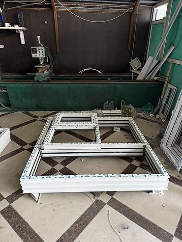 a frame: Пластиковое окно на заказ, Тип окна: Стандартные, Платная установка, Без рассрочки — 2