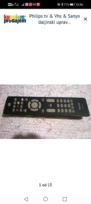 Aksesoari za TV i video: Philips univerzalni daljinski upravljač za TV/Video - Model brenda — 1