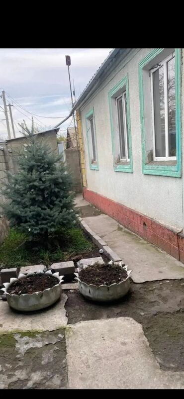 недвижимость в бишкеке продажа домов: 70 м², 4 комнаты, Парковка, Сарай, Забор, огорожен