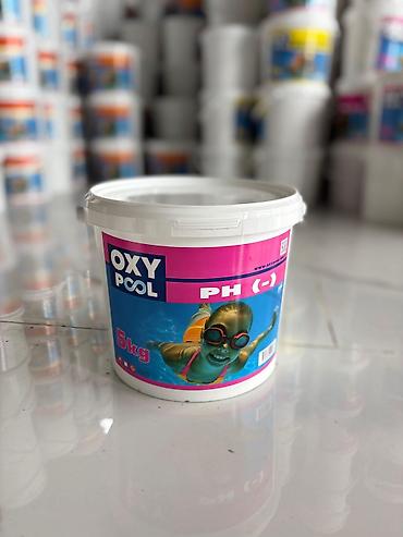 yosun: OXY POOL hovuz kimyəvi vasitələri Məhsullar: - Quickchlor 90 – xlor — 5