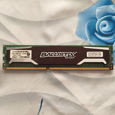 ram ddr 3 msi: Operativ yaddaş (RAM) Crucial, 8 GB, 1600 Mhz, DDR3, PC üçün, İşlənmiş — 1