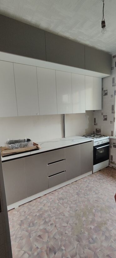 Кухонные гарнитуры: Кухонный гарнитур, Новый, цвет - Белый, МДФ, Бесплатная доставка — 31