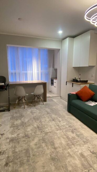 квартира элебаева: Уютная 1 ком. квартира-студия 27м² 2 этаж/ 10-этажного дома. Не
