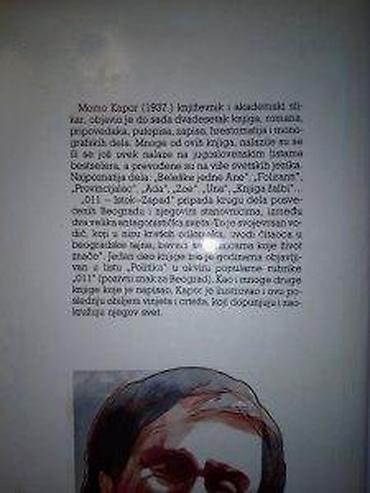auto karta: Momo KaporIstok ZapadLitera, Beograd, 1989. Tvrd povez, omot, 202 — 4