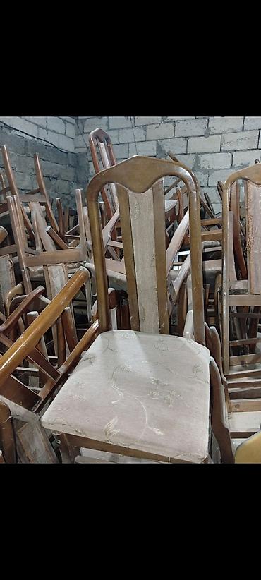 ucuz termo: Mətbəx üçün, İşlənmiş, Qatlanmayan, rəng - Ağ Stul — 2