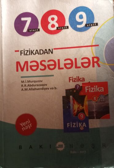 fizika mesele kitabi pdf: Fikizadan məsələ kitabı təzədi içərisi heç yazılmayıb 2017 il 7-9