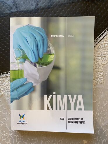 kimya test kitabı: Güvən Kimya dərs vəsaiti
Yenidir. Real alıcıya cüzi endirim ola bilər