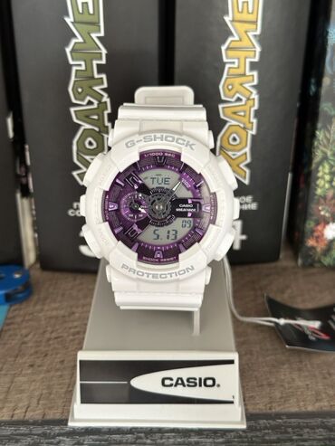 Спортивные часы: Спортивные часы часы, Casio (G-Shock), Таймер и секундомер, Водонепроницаемые, Оригинал, Унисекс, Новый