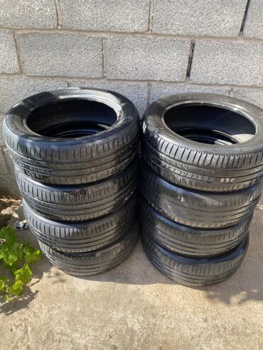 Шины: Шины 185 / 55 / R 15, Лето, Б/у, Пара, Легковые, Michelin