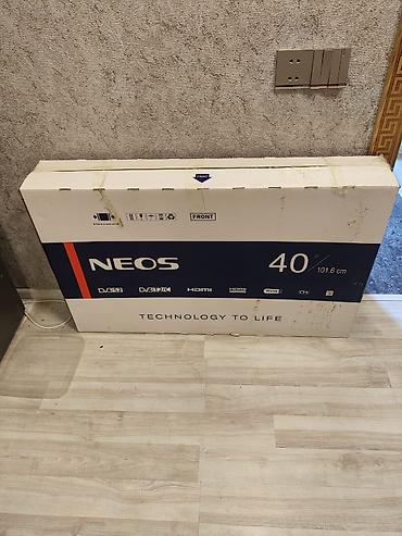 beko televizorlar: Beko soyuducu RCNK321K00S + NEOS 40” TV (qutu) - Soyuducu: Beko — 2
