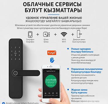 парол: Электронный дверной замок Tuya Smart Lock с поддержкой приложения - 5 — 3