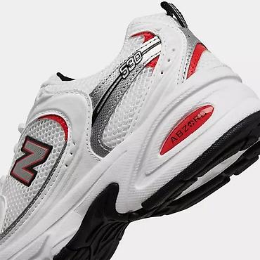 unisex: Кроссовки, 37, 39.5, 40, New Balance, Новый, цвет - Красный, Бесплатная доставка, Платная доставка, Самовывоз — 3