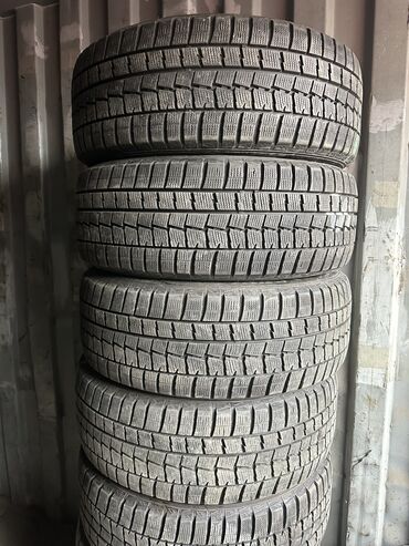 Шины: Шины 225 / 55 / R 17, Зима, Б/у, Комплект, Легковые, Япония, Dunlop