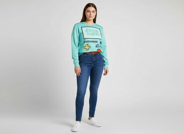 new yorker krótkie spodenki dresowe: Women`s sweatshirt, size XL