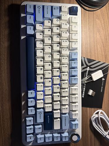 Masaüstü kompüterlər və komponentlər: Mexaniki Ajazz ak820 max plus Təcili pul lazım olduğu üçün satılır heç — 7