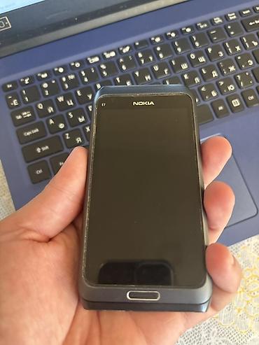 nokia wifi router: Nokia E7, rəng - Boz, Sensor — 4