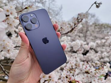 ayfon 14 pro ikinci el: IPhone 14 Pro, 256 GB, Deep Purple, Face ID, Simsiz şarj, Zəmanət